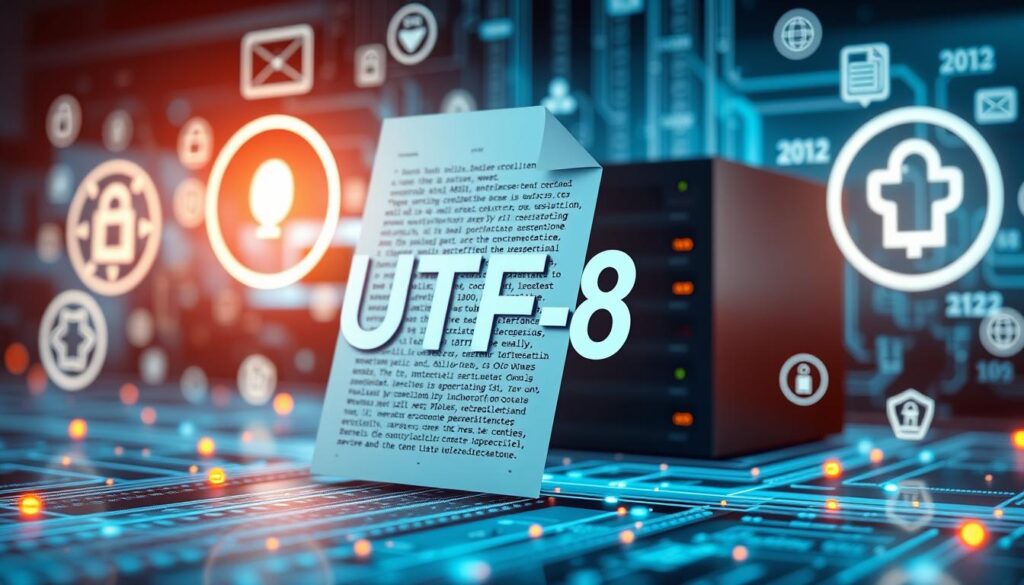 Anwendung von UTF-8 für Dokumentenspeicherung und Serverkompatibilität