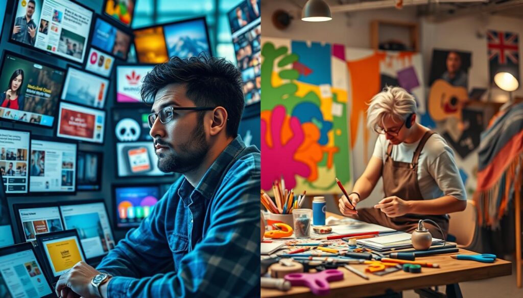Unterschied zwischen Content Curation und Content Creation