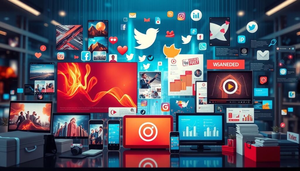 visuelle Inhalte Social Media Marketing