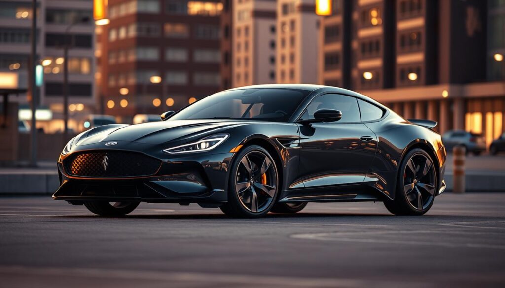 sportliches coupé-design