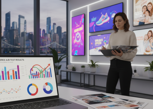 AI-A/B-Testing: Creatives und Hooks automatisch generieren und testen