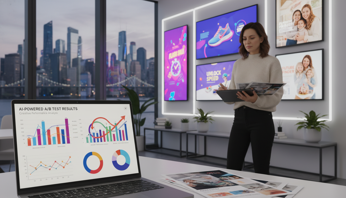 AI-A/B-Testing: Creatives und Hooks automatisch generieren und testen