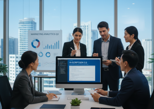 AI-Ads Script Writer: 30 Video-Skripte für ein Produkt in einem Rutsch