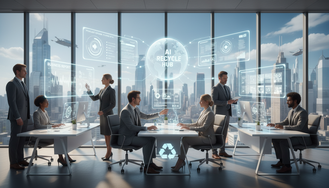 AI-Content-Recycling: 1 Podcast wird zu 30 Assets (vollautomatisch)