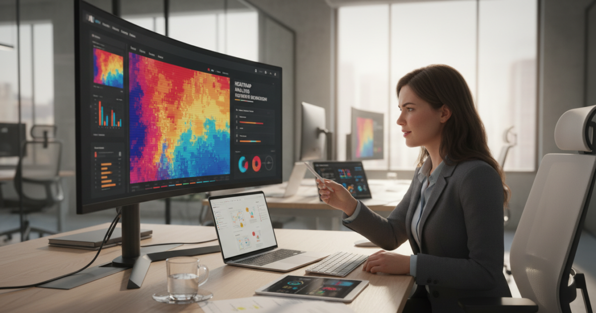 AI-Heatmap-Auswertung: Landingpage-Probleme automatisch erkennen