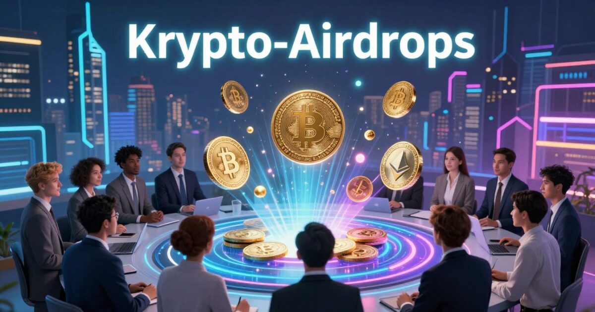 Airdrops: So findest du legitime Drops, ohne gescammt zu werden