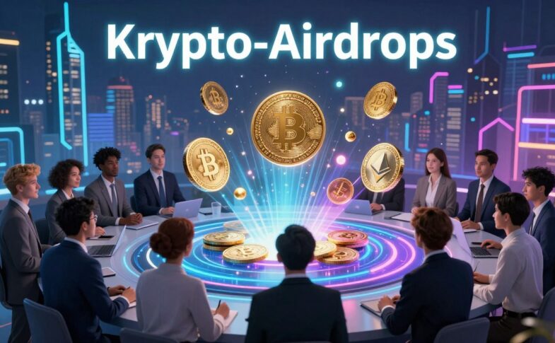 Airdrops: So findest du legitime Drops, ohne gescammt zu werden