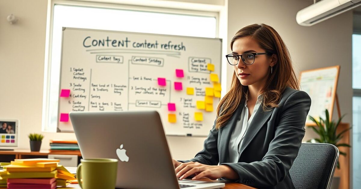Content Refresh Plan: Alte Artikel updaten und in 30 Tagen pushen