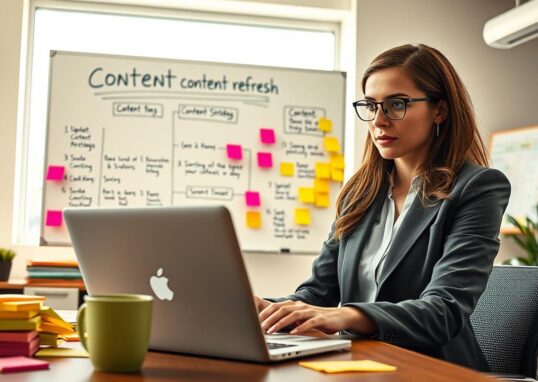 Content Refresh Plan: Alte Artikel updaten und in 30 Tagen pushen