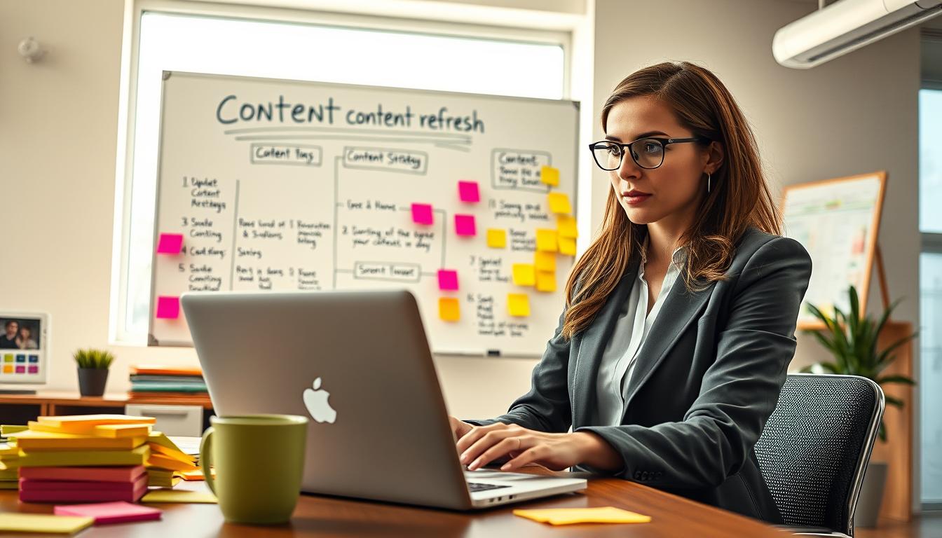 Content Refresh Plan: Alte Artikel updaten und in 30 Tagen pushen