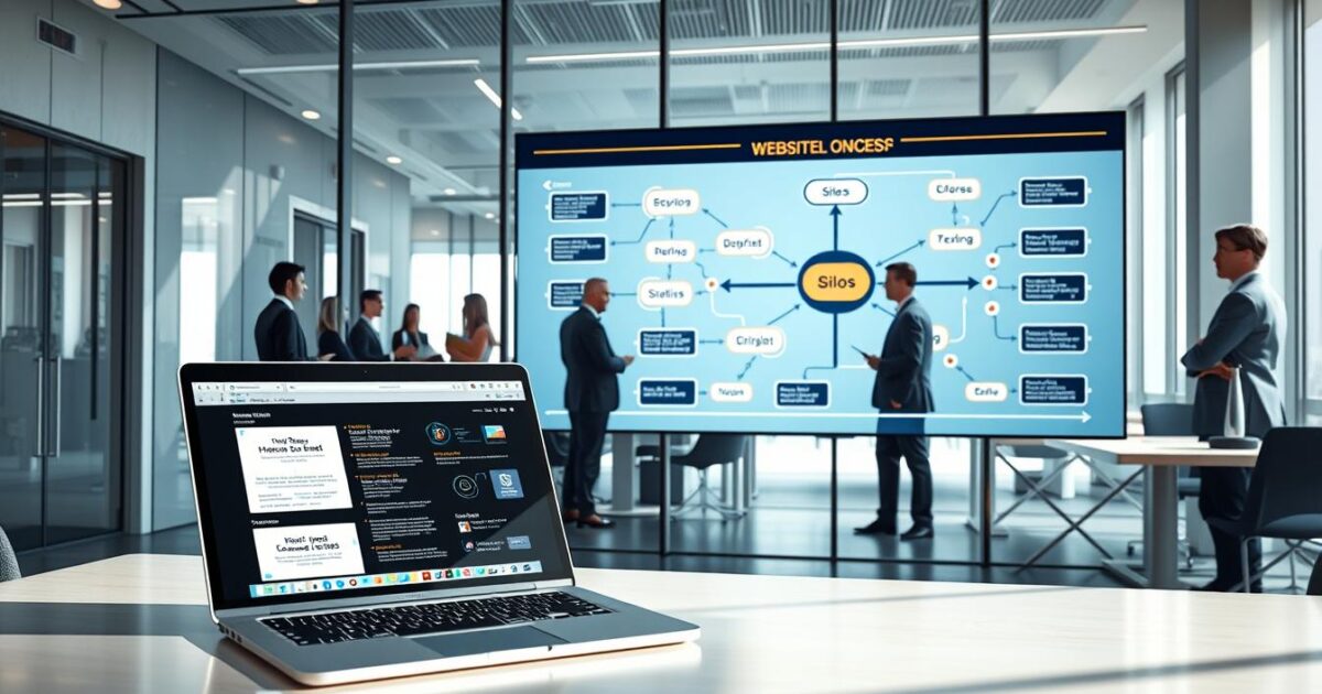 Interne Verlinkung, die wirkt: Silos, Hubs und Linkpfade mit System