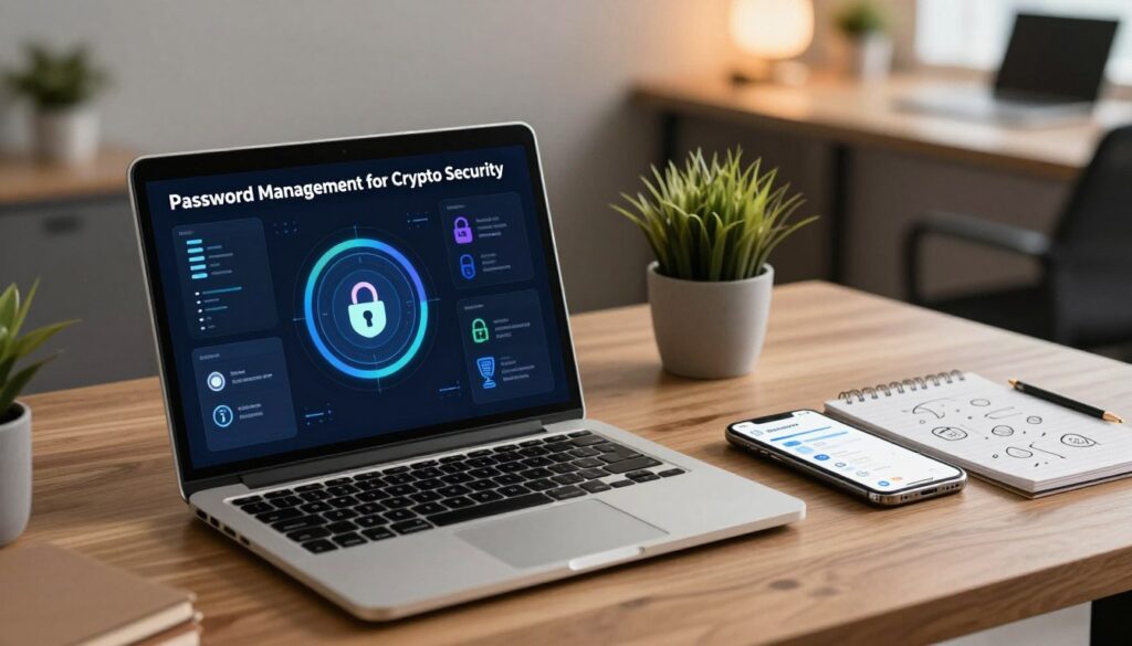 Passwort-Management für Krypto-Sicherheit