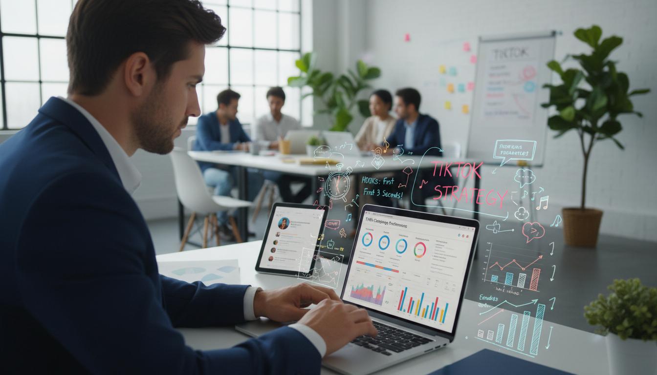 TikTok Hooks per KI: Die ersten 2 Sekunden, die alles entscheiden